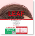 Leaf Hair Design