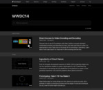 WWDC 2014 Session Videos - Apple Developer
