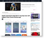 Apple expected to ship iOS 7.1 'any day now,' will support new iTunes Festival app