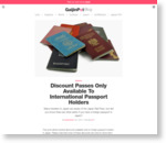 Discount Passes Only Available To International Passport Holders