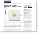 MagSafe Won’t Charge a MacBook? It’s Probably a Simple Fix