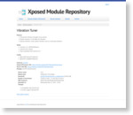 Vibration Tuner | Xposed Module Repository