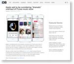 Apple said to be considering ‘dramatic’ overhaul of iTunes music store