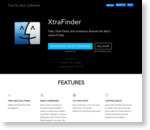 XtraFinder adds Tabs and features to Mac Finder.