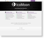 IcoMoon App - Icon Font, SVG, PDF & PNG Generator