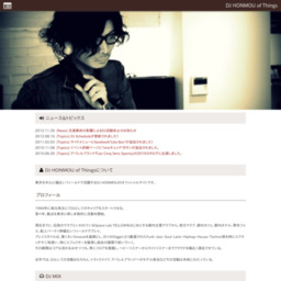 DJ HONMOU Official Site