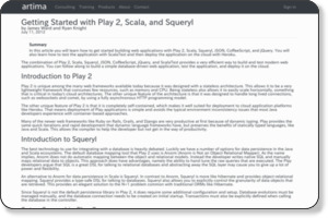 Getting Started with Play 2, Scala, and Squeryl