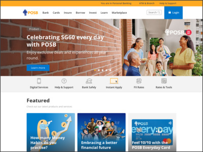 POSB Singapore - Banking Services, Cards, Loans, Deposits, Insurance http://www.dbs.com/posb/Pages/default.aspx