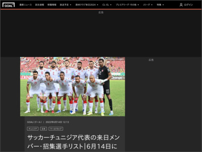 サッカーチュニジア代表の来日メンバー・注目選手は？6月14日に日本と対戦 - Goal.com