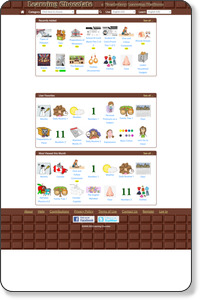 Learning Chocolate - Vocabulary Learning Platform http://www.learningchocolate.com/