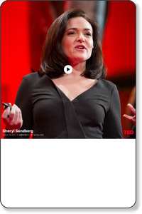 シェリル・サンドバーグ:何故女性のリーダーは少ないのか | Video on TED.com http://www.ted.com/talks/lang/ja/sheryl_sandberg_why_we_have_too_few_women_leaders.html