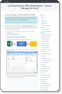 http://www.office-kit.com/excel_invoice_manager/office_marketplace.htm
