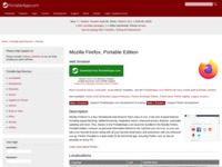 Mozilla Firefox, Portable Edition | PortableApps.com - Portable software for USB drives