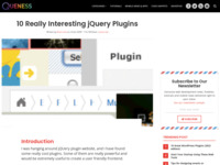 10 Really Interesting jQuery Plugins | Queness
