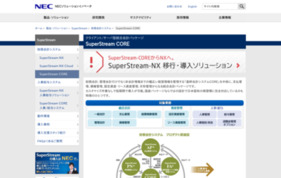 クライアント/サーバ型統合会計パッケージ  SuperStream COREの媒体資料