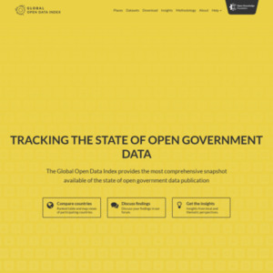 The Global Open Data Index
