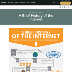 A Brief History of the Internet