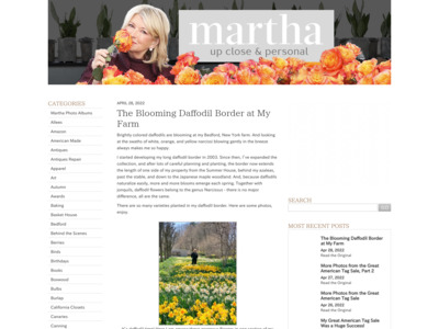 Martha Stewart（マーサ・スチュワート）さんのWordPress（ワードプレス）活用事例