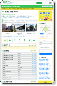 東京都板橋区の統計データに関する行政情報【生活ガイド.com】